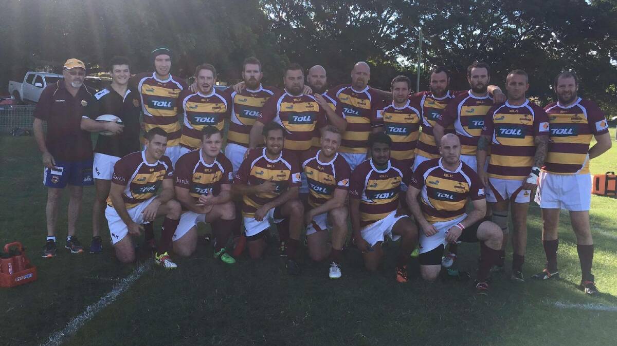 BIG LOSS: Pokolbin Reds were unable to match Cooks Hill 1 on Saturday going down 48-12.