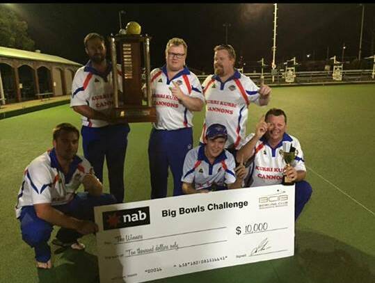 FIRING: The Kurri Kurri Cannons have started their Big Bowls Challenge title defence with two big wins to lead the competition.
