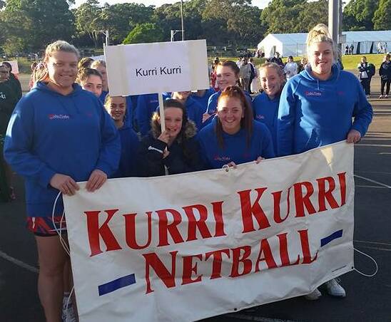 REP HONOURS: Members of the Kurri Kurri netball teams at the state titles.