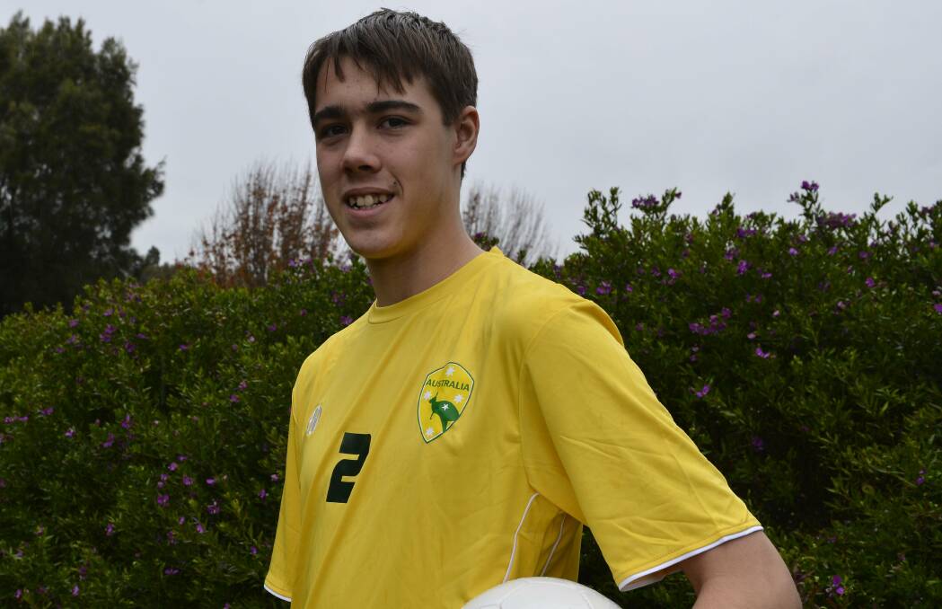 EXCITING: Windella teenager Thomas Oliver is part of the Australian youth men's team futsal team. Picture: SAGE SWINTON
