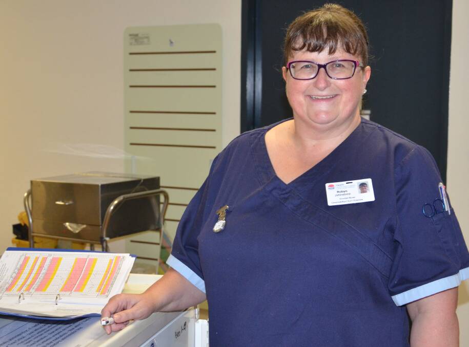 PROUD: Hunter TAFE diploma of nursing graduate Robyn Johnstone, of Gillieston Heights, has started working at Cessnock Hospital. Picture: Krystal Sellars