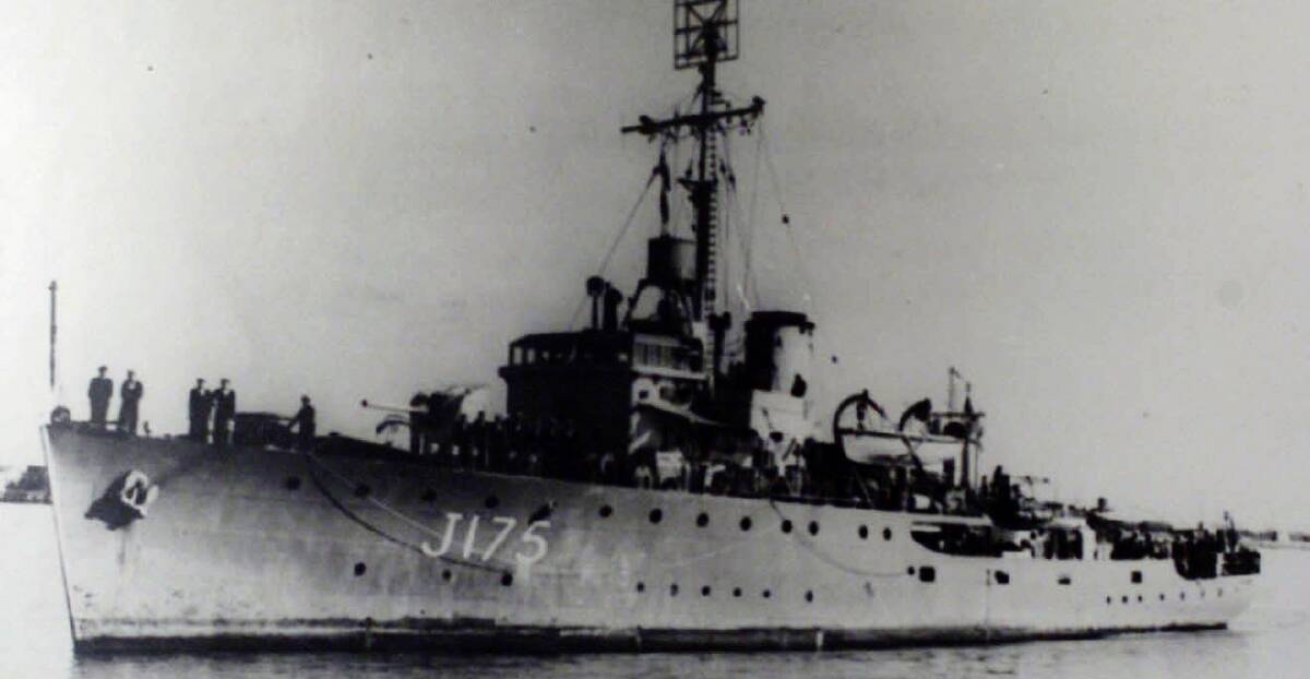 The HMAS Cessnock. Picture: Liam Driver/Fairfax Photographic archive.