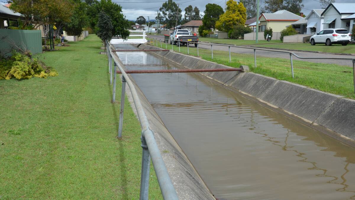 BUDGET TIME: Trunk drainage investigation for the Oliver Street channel is one of the projects listed in Cessnock City Council's capital works program in the draft 2016/17 operational plan.