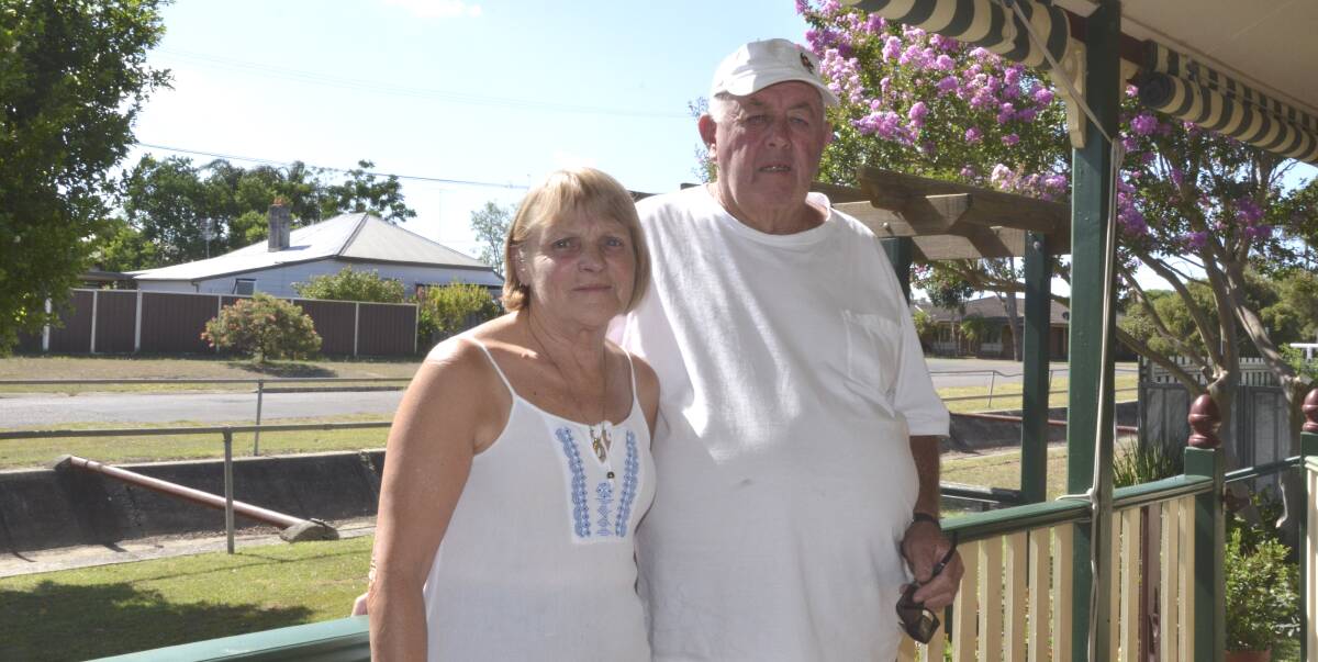 HOPEFUL: Denise and Gary Jack hope their South Cessnock home - which flooded in 1990, 2007 and 2015 - will fit the criteria for the voluntary house raising scheme. Picture: Krystal Sellars