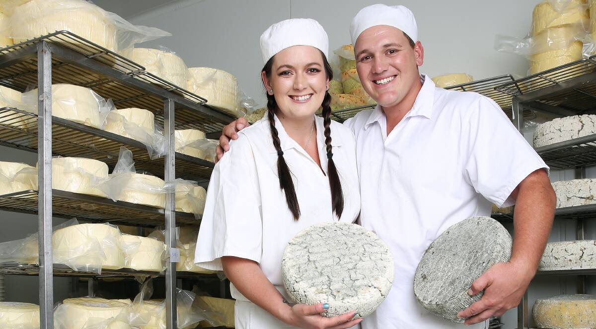 FAMOUS FACES: Annie and Jason Chesworth (also known as Mr and Mrs Cheese from My Kitchen Rules) will appear at the Cheese Lovers Festival.