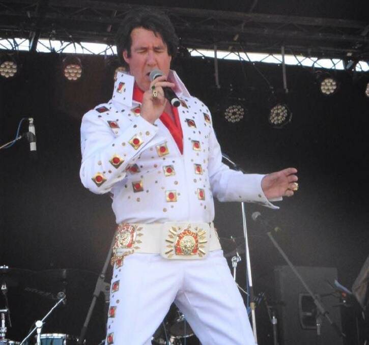 TALENT: Wayne Cooper plays Elvis Presley, Neil Diamond and Roy Orbison in the Heaven and Earth Legends show, which is coming to East Cessnock Bowling Club.
