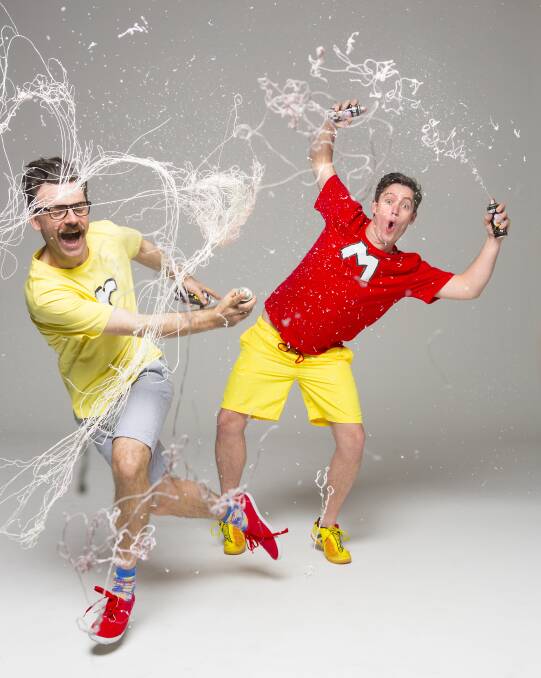 LAUGHS: The Listies will bring their sketch comedy show for kids to Cessnock Performing Arts Centre on September 29. 