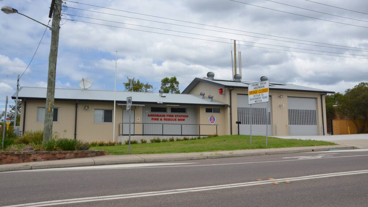 NEW HOME: Weston Fire Brigade has been told it will have to re-locate to the new Abermain Fire Station on Cessnock Road (pictured). Picture: Krystal Sellars