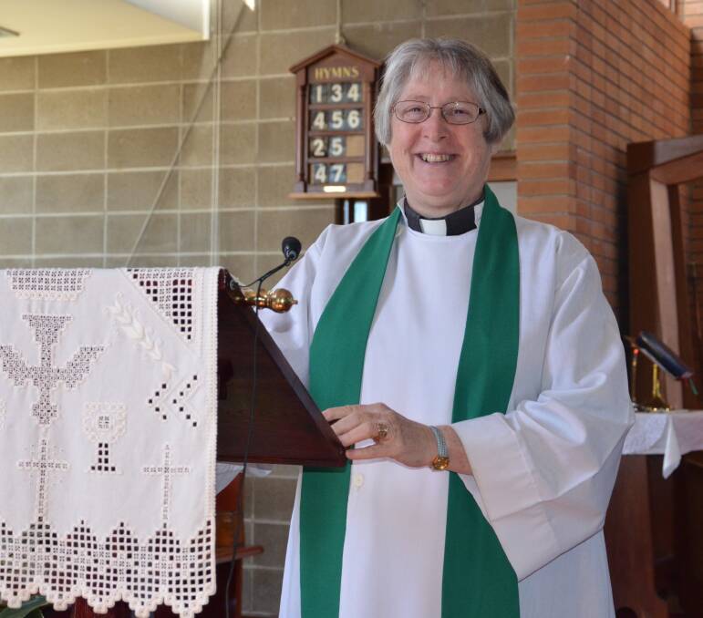 WARM WELCOME: Reverend Theresa Angert-Quilter is the new rector of the Anglican Parish of Mount Vincent and Weston. Picture: Krystal Sellars