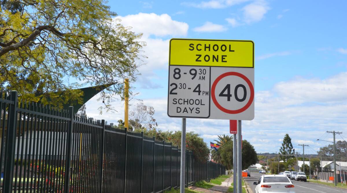 SAFETY UPGRADE: Flashing lights will be installed in the school zone in Alfred Street, West Cessnock (pictured) and Ellalong, Kurri Kurri and Bellbird public schools.