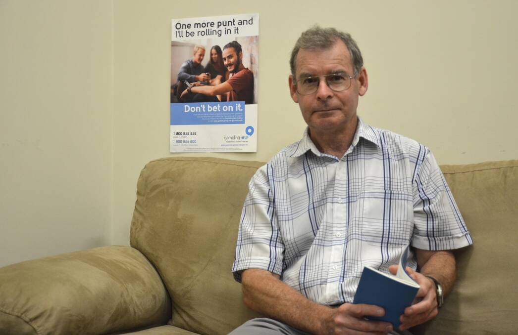 HELP IS AVAILABLE: Samaritans gambling counsellor Graeme Penney.