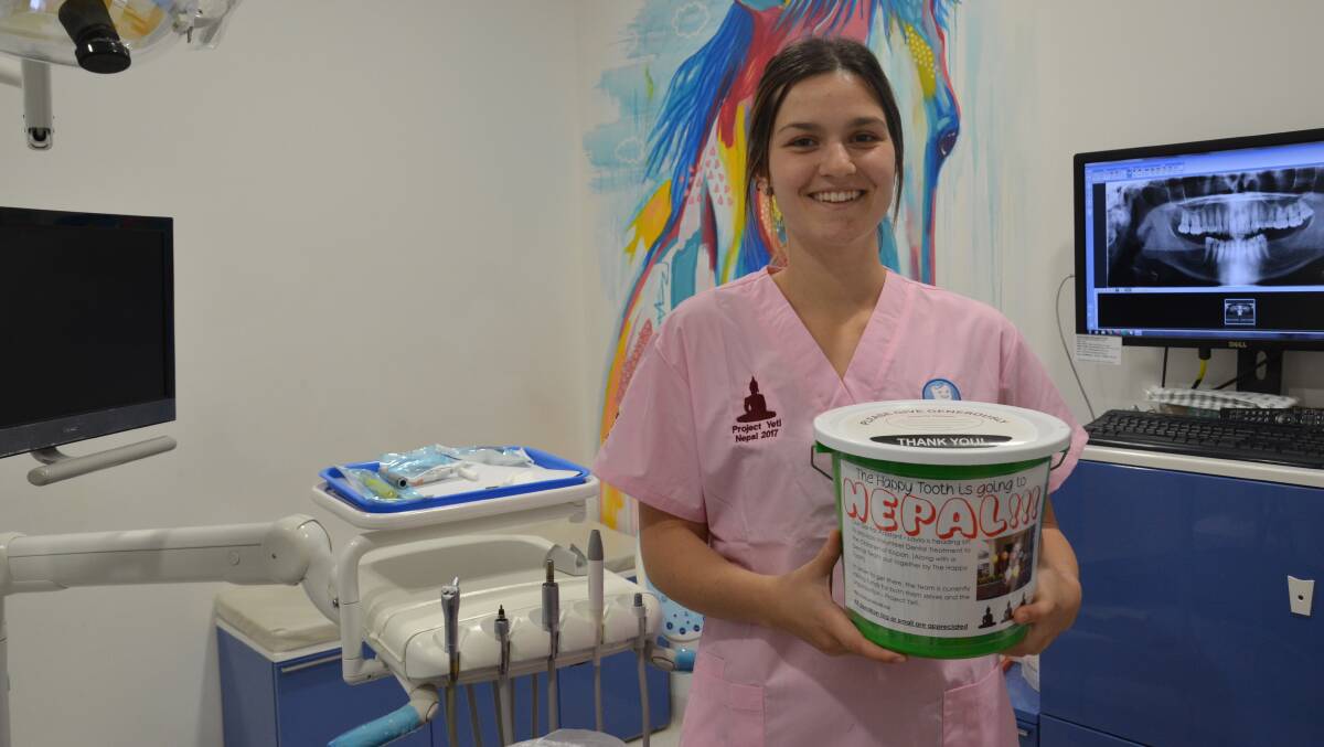 OPPORTUNITY: The Happy Tooth Cessnock dental assistant Layla Leccas is heading off to Nepal in September to volunteer at a dental clinic. Picture: Chelsea Harrison