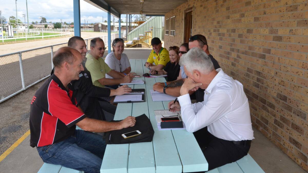 Representatives of Cessnock Motorcycle Club, Motorcycling NSW and Motorcycling Australia met at Cessnock Showground on Friday, November 17 to discuss the upcoming 2018 Australian 4-Day Enduro.