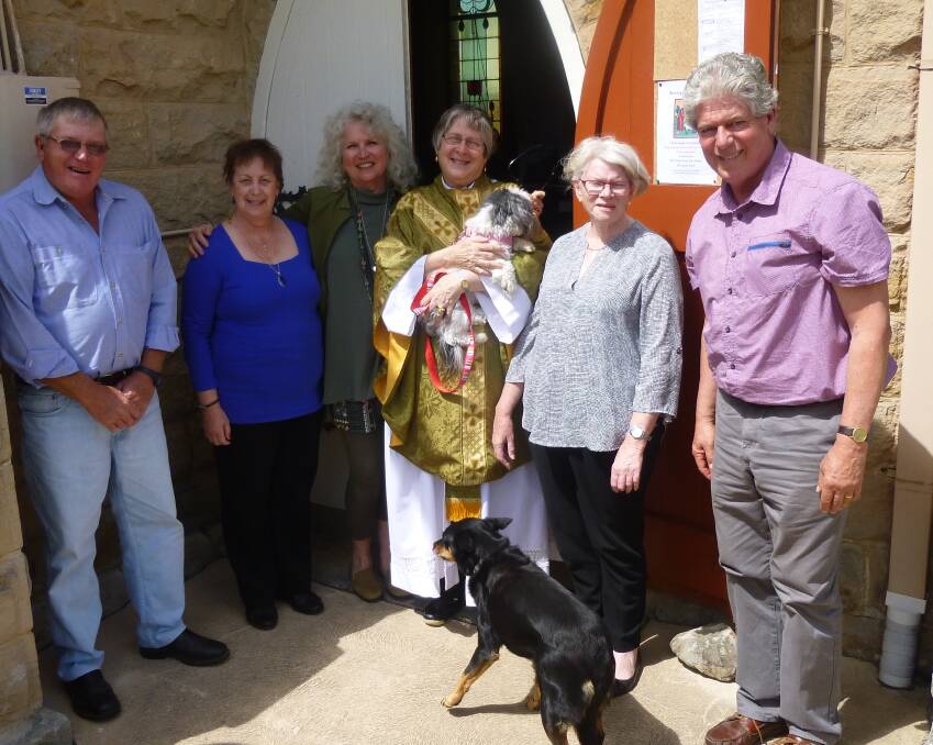ALL WELCOME: Mother Theresa Angert-Quilter and parishioners invite the community to join them for Blessing of the Animals at Christ Church Mount Vincent.