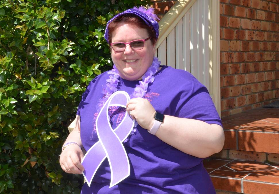 POSITIVE ATTITUDE: Cessnock woman Bronwyn Williams is passionate about raising awareness of epilepsy, having been diagnosed with the condition 13 years ago.