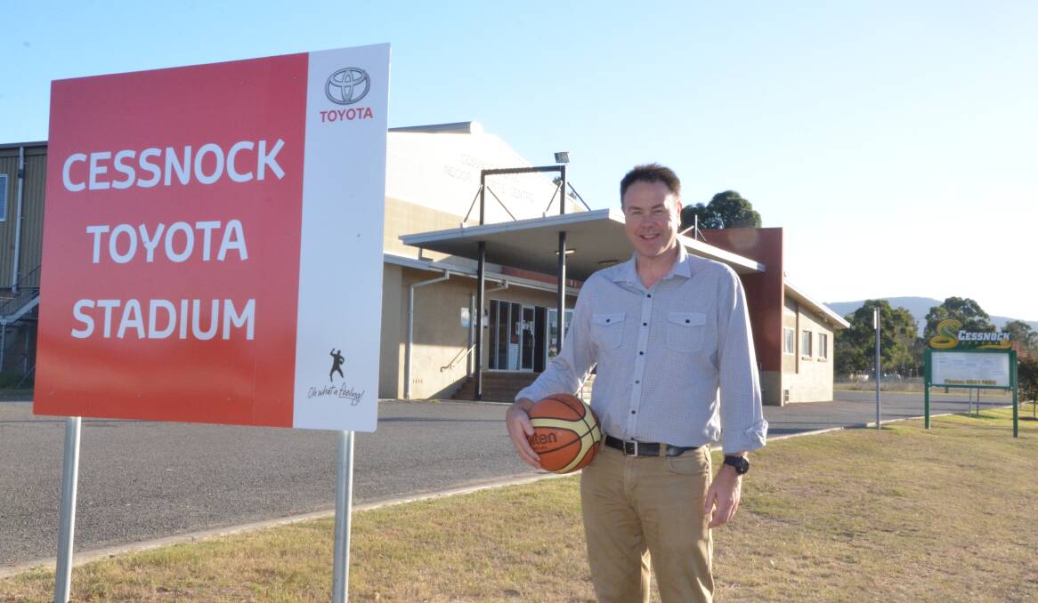 MOVING ON: Cessnock Toyota Stadium manager Brett Keeble will finish up his role at the stadium after Hunter Basketball ceases management of the centre on October 11.