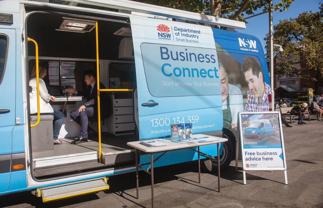 ADVICE: The NSW Government's Business Connect Bus will be in the Cessnock Plaza carpark on Thursday, August 17 from 9am to 3pm.