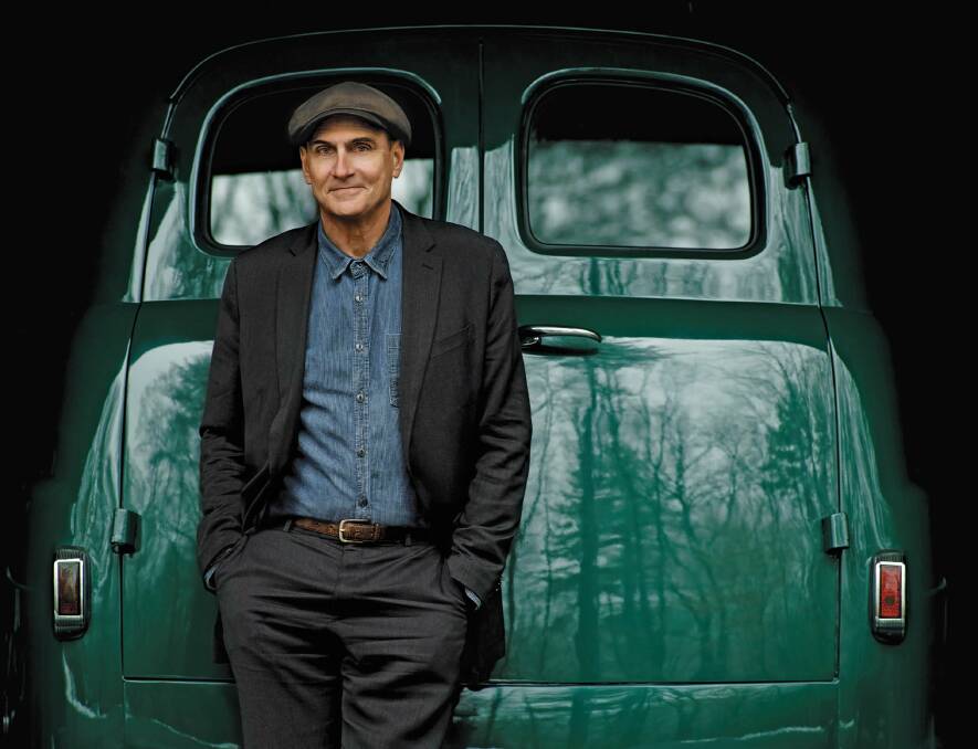 TOUR ANNOUNCEMENT: James Taylor is playing at Hope Estate on February 12, 2017, joined by Bernard Fanning and Kasey Chambers. Picture: Timothy White