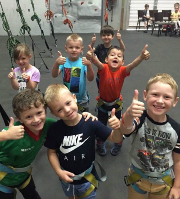 THUMBS UP: Cessnock PCYC has fantastic facilities available these school holidays at their purpose-built facility in the refurbished Bond Building.