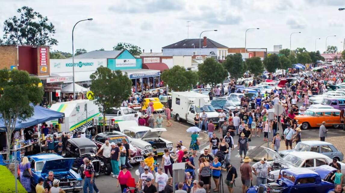 MAGNET: The weekend attracts large crowds of people from all over Australia to join in the atmosphere as the town centre is transformed into all the glory of a bygone era.