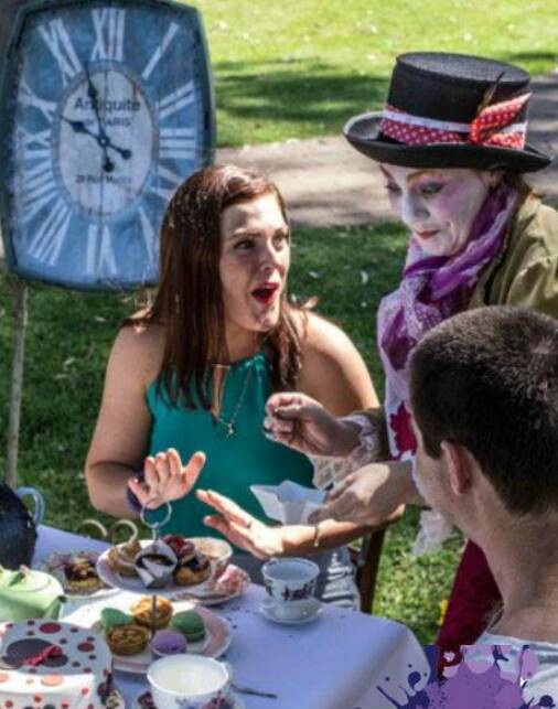DON'T BE LATE: Tickets to the Mad Hatter's High Tea are in high demand on the "to do" list at the Cessnock Stomp Festival.