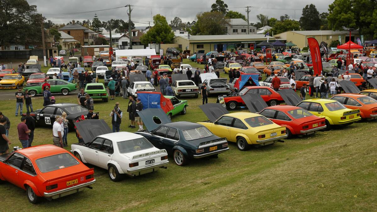 CONVOY: More than 170 Toranas will cruise from Rutherford to Heddon Greta Drive-in on Saturday afternoon.