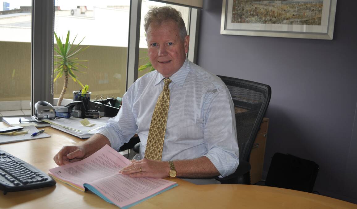 RECORD HIGH: Cessnock City Council's General Manager Stephen Glen.