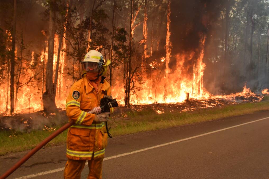 Share your fire photos with us - dominica.sanda@fairfaxmedia.com.au.