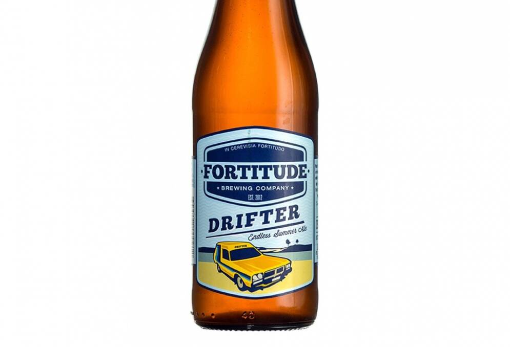 Drifter, Fortitude Brewing Company, 
Mt Tamborine, QLD, 4.4%, $5
3 stars
