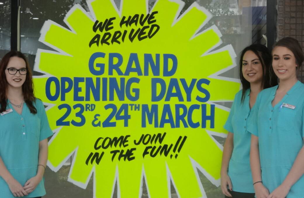 Grand Opening: The Chemist Cessnock staff are excited about the move to new premises at 52a Vincent Street this weekend.