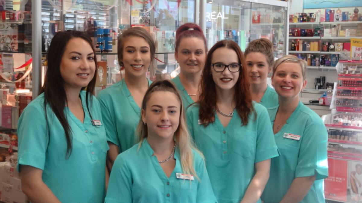 Teamwork: The helpful, friendly team at The Chemist Cessnock are dedicated to providing personal service to every customer.