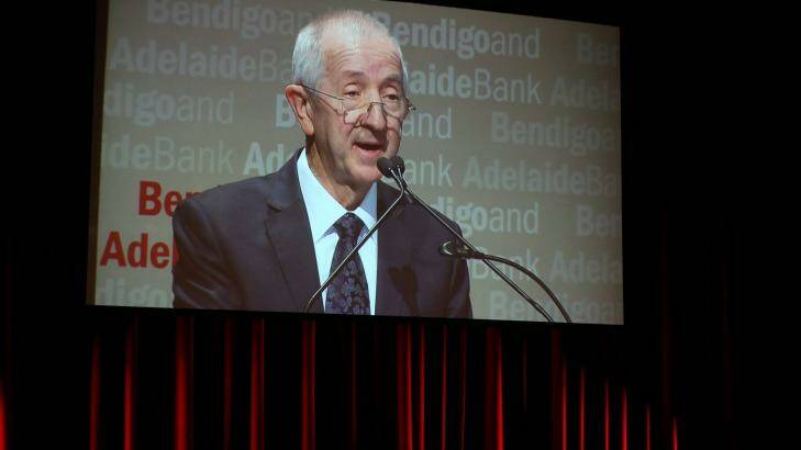 Bendigo and Adelaide Bank chairman Robert Johanson. Photo: Glenn Daniels