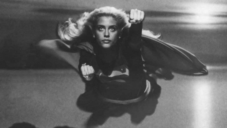 Helen Slater as Supergirl in the 1984 feature film.