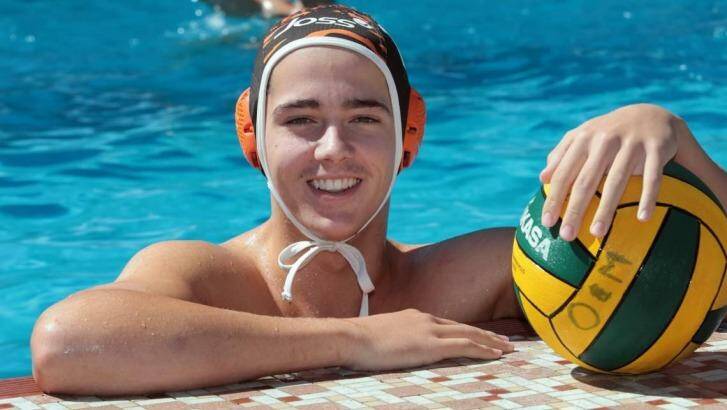 "So, so lucky": National water polo player Nick Dempsey.