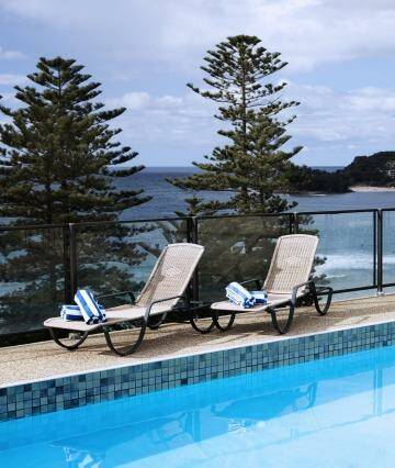 Pool with a view: Novotel Manly Pacific.