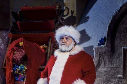 Quirky role: Nick Frost plays Santa Claus in <i>Doctor Who: Last Christmas</i>.