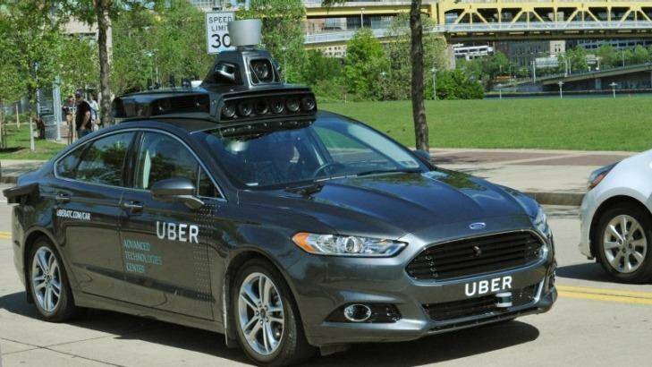 A driverless car being trialled in the United States. Photo: Supplied