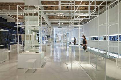 Architects SIBLING have created a special space for Melbourne concept store Dust. Photo: Peter Bennetts