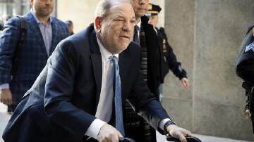Harvey Weinstein was convicted in 2020 of forcing himself on a TV and film production assistant. (AP PHOTO)
