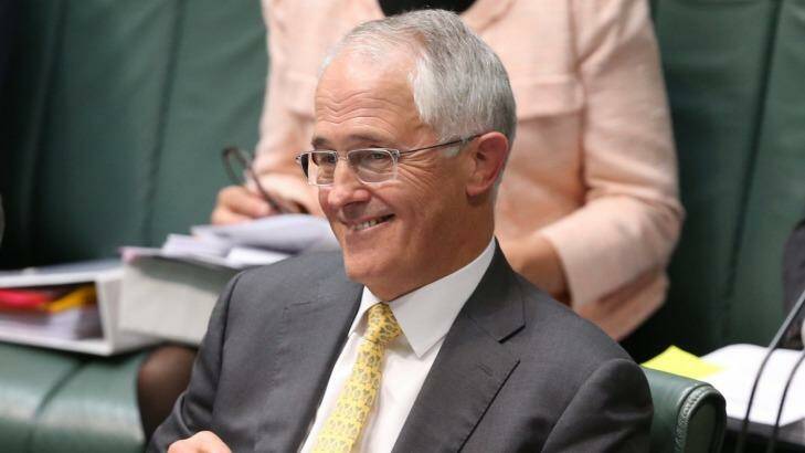 Prime Minister Malcolm Turnbull renewed his warning to Senate cross-benchers to pass the government's Australian Building and Construction Commission bill.  Photo: Andrew Meares