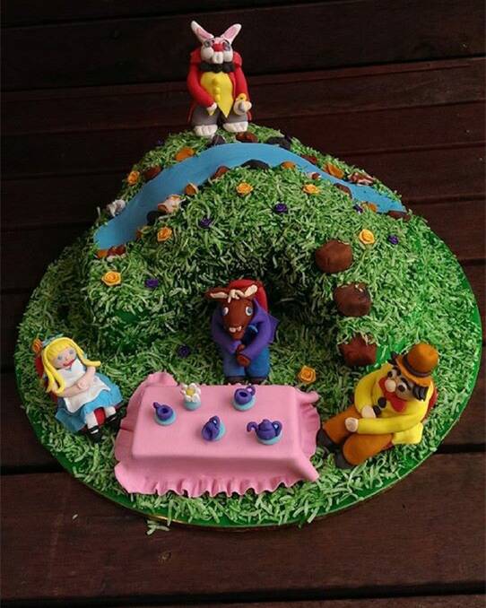 Alice cake. Photo: Supplied