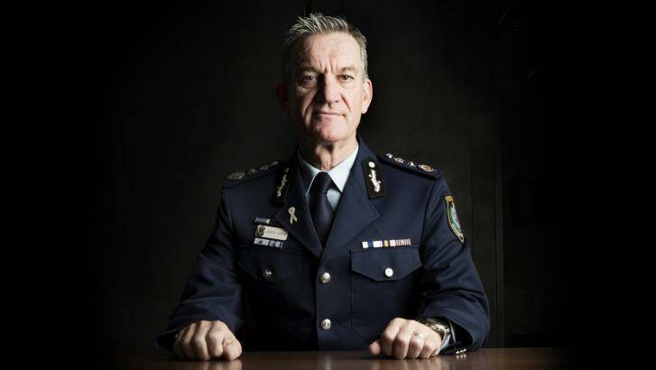 NSW Police Commissioner Andrew Scipione. Photo: louise kennerley