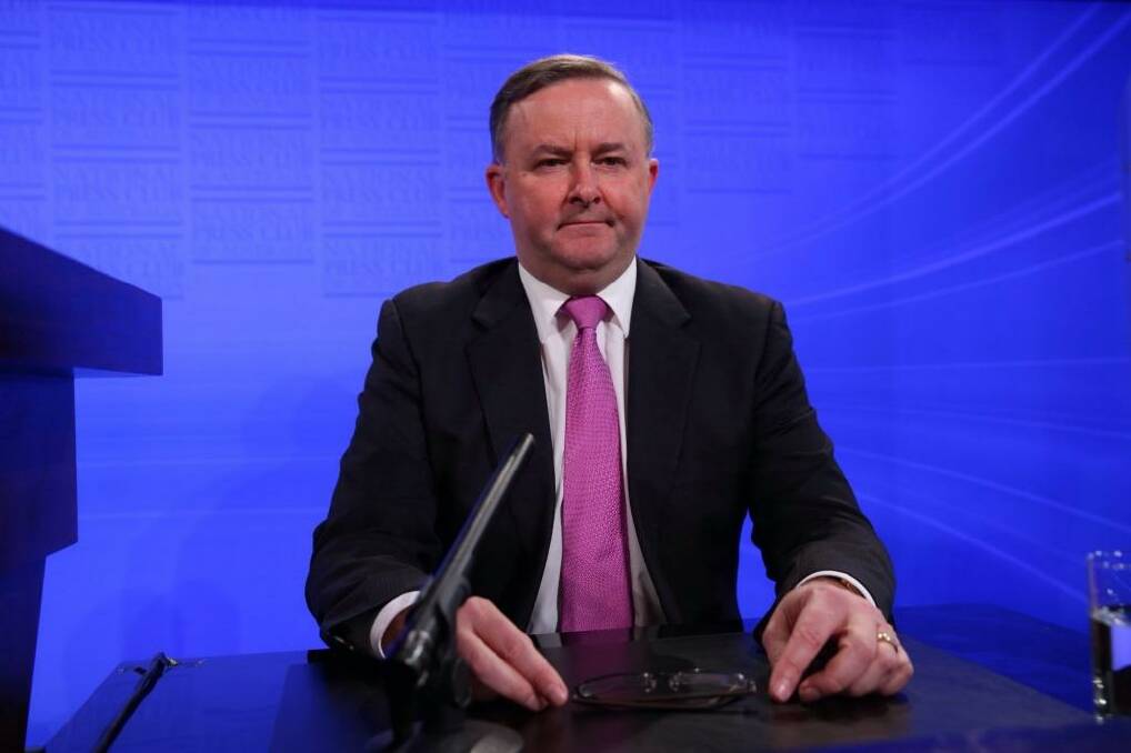 Anthony Albanese has released details of Labor's cities policy. Photo: Andrew Meares