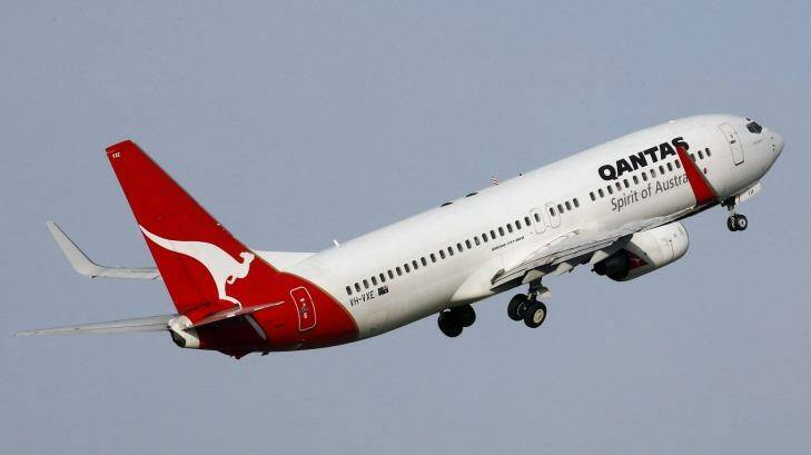 Struggling to do the math: Qantas miscalculated a plane's take-off weight by using adult weight figures on a flight where children made up more than half of the passengers. Photo: Paul Rovere