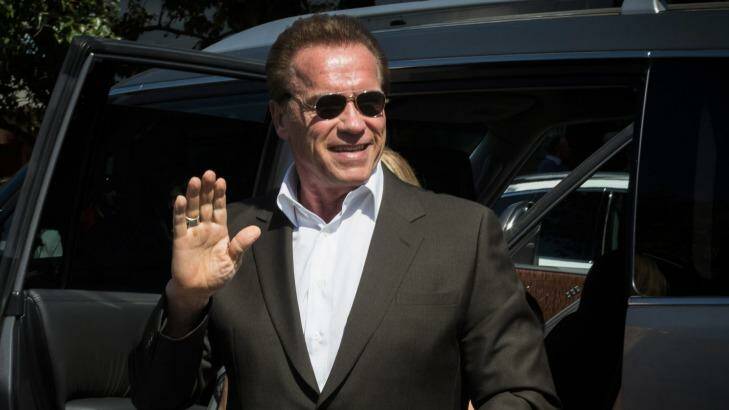 Arnold Schwarzenegger has taken to Reddit to help a teen weightlifter through a tough time.  Photo: Chris Hopkins