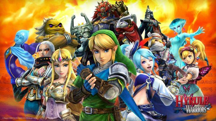Playable characters include favourites from three <i>Legend of Zelda</i> games, with many more coming as paid downloadable content. Photo: Nintendo