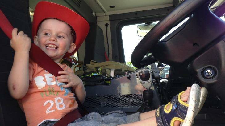 "We pray and hope that our 'firefighter William' comes home soon," William Tyrel''s parents wrote in a letter thanking volunteers and the emergency services. Photo: NSW Police Media Unit