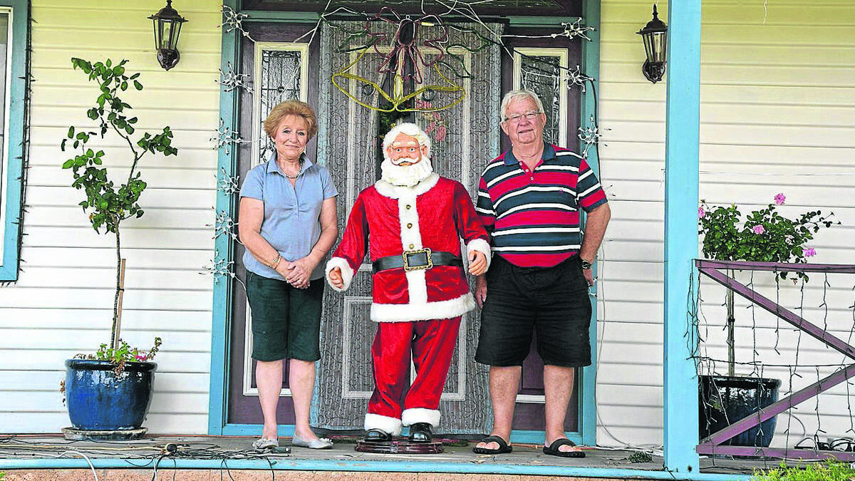 COLLECTION: The Mandersons have raised money for Westmead Children’s Hospital for many years at their Christmas lights display.