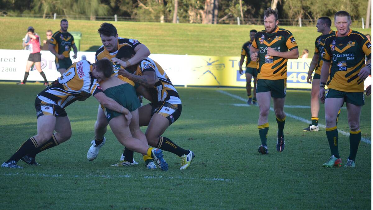 The Cessnock Goannas were soundly beaten 36-16 by the Macquarie Scorpions at Peacock Field on Saturday.