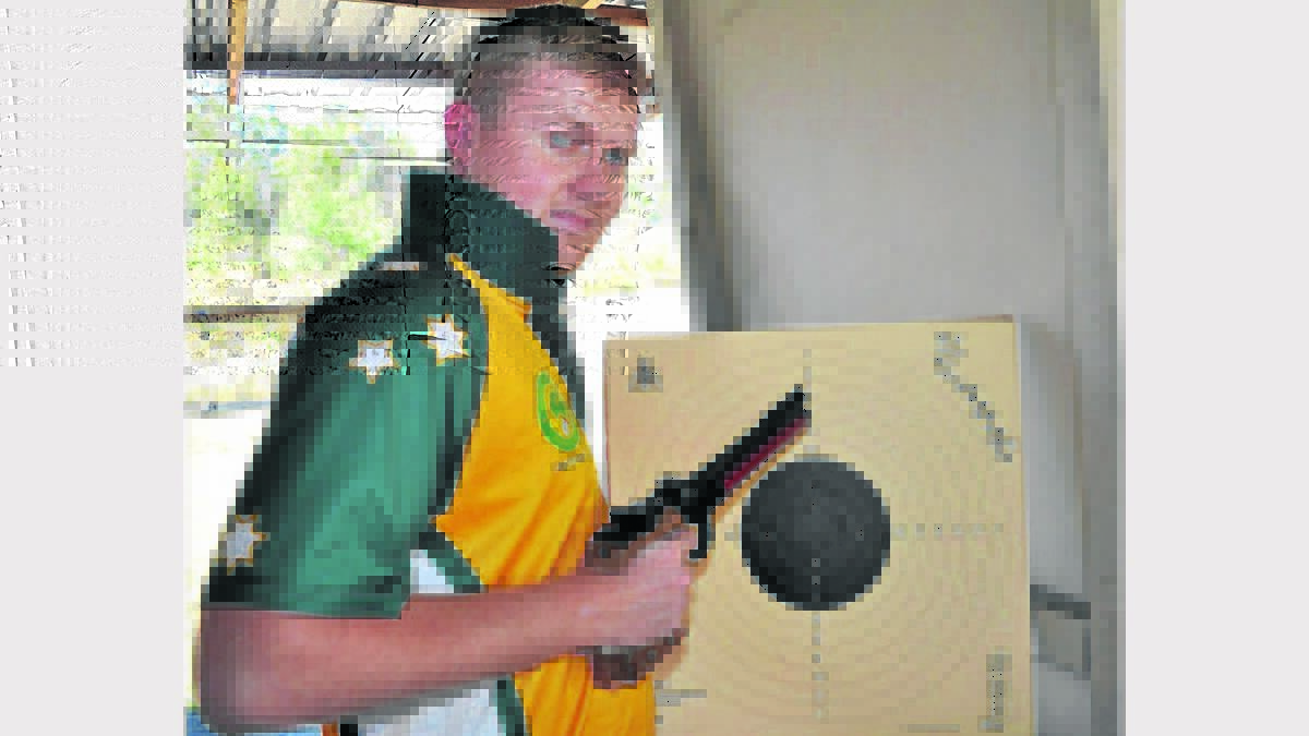 DECEMBER - Pistol shooter Blake Blackburn is a senior finalist after his dominant performances at the Oceania and Youth National championships.
